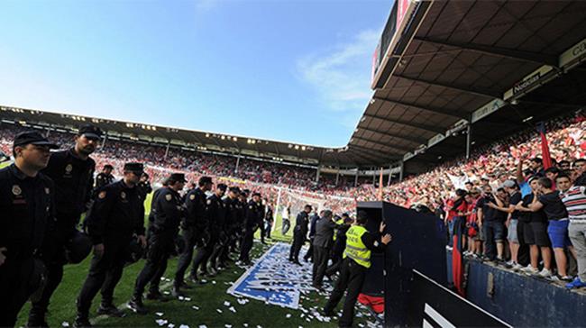 La Liga’da şok olay… Tribün çöktü