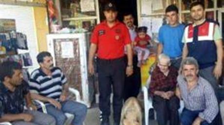 Bahçeye giderken kayboldu
