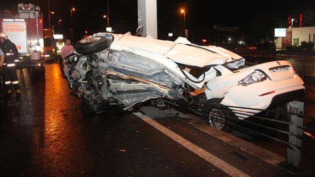 İstanbul’da Trafik kazası : 2 Ölü