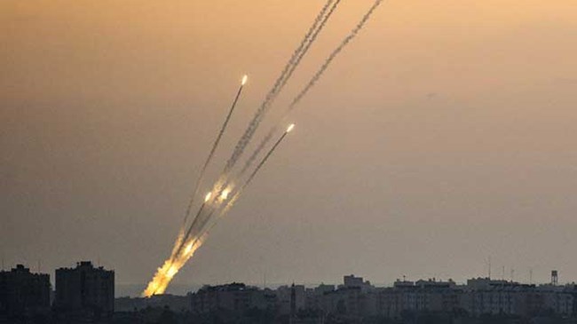 Hamas liderinin evine füze