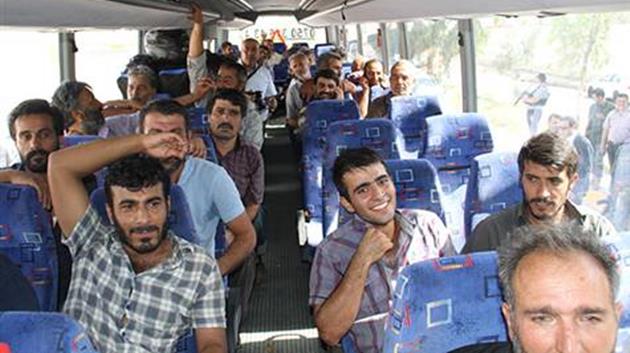 Türk TIR şoförleri serbest bırakıldı