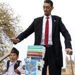en uzun-en kısa adam