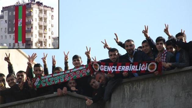 Cizre’de şaşırtan görüntü’ Herkes çatıya çıktı!