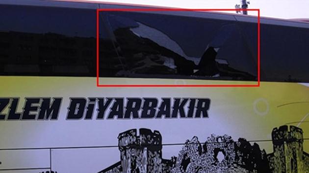 Diyarbakır’da, Galatasaray kafilesine büyük saldırı!