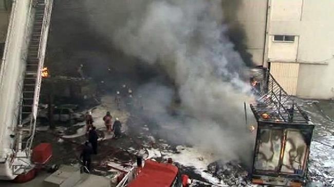 Başakşehir-ikitelli-tanker-yangın