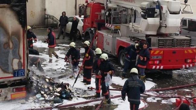 Başakşehir-ikitelli-tanker-yangın