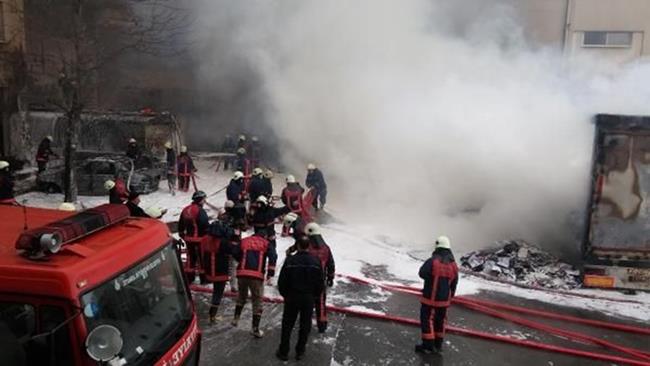 Başakşehir-ikitelli-tanker-yangın