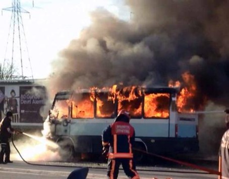 Sakarya-minibüs-yangın