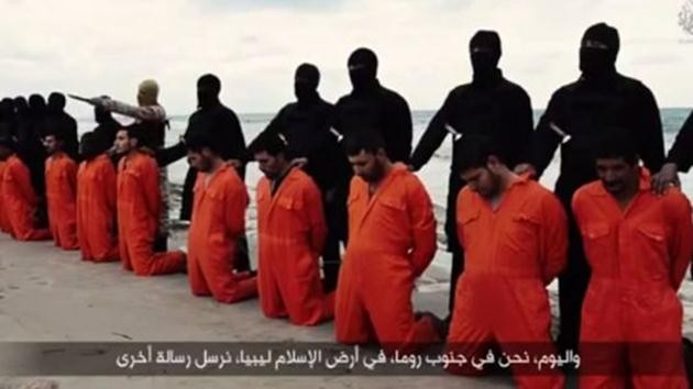 IŞİD- Mısırlı Hristiyan rehine-infaz
