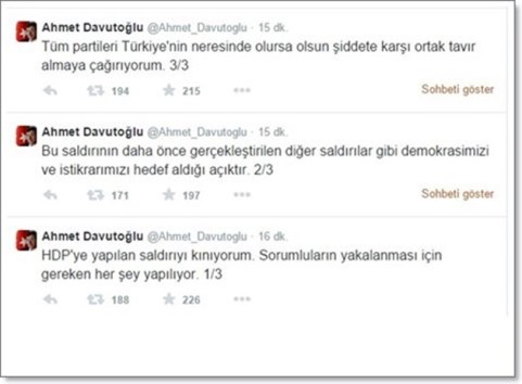 davutoğlu-kınama