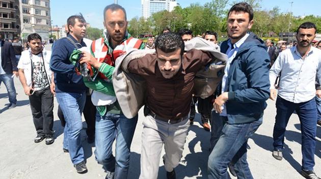 Taksim’de Suriyeli gerginliği!