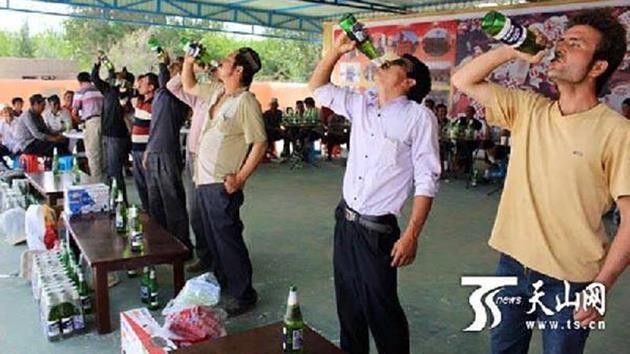 çin-uygur-ramazan-içki