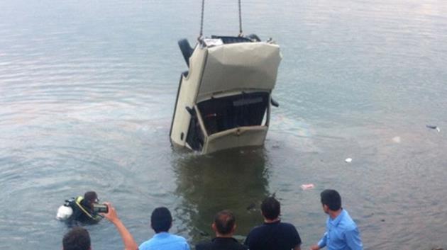 Samsun’da direksiyon eğitimi gölette bitti: 2 ölü