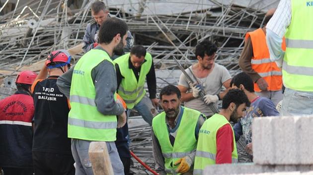 Hastane inşaatında göçük: 2 ölü