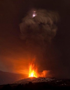 Etna yanardağı