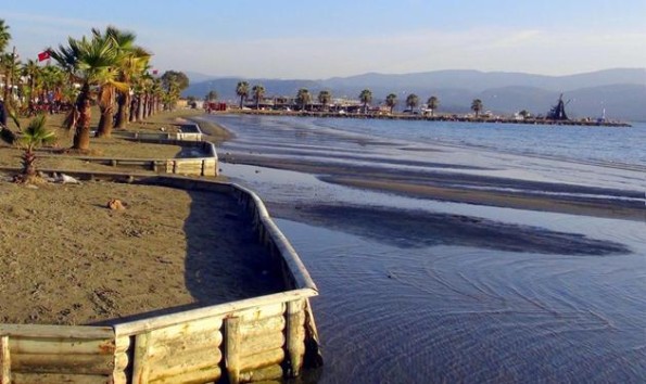 Akyaka-deniz çekilmesi