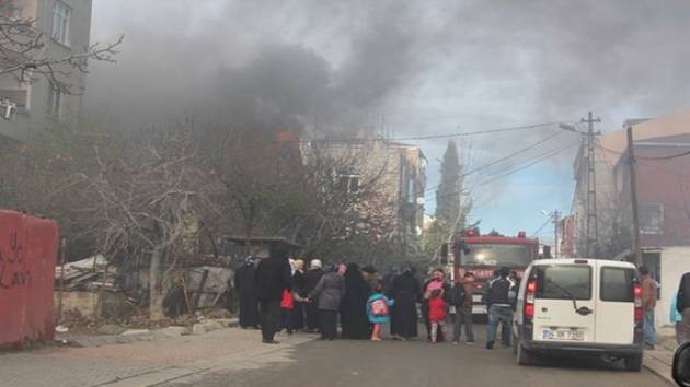 BAŞAKŞEHİR GÜVERCİNTEPE YANGIN2