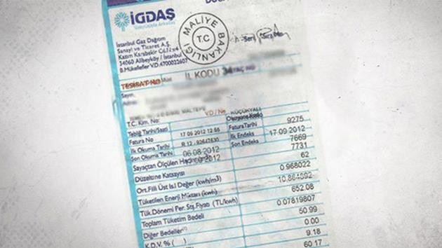 igdaş faturası