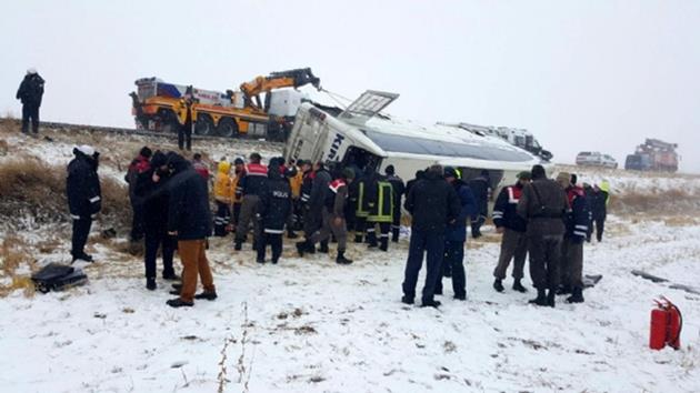 Kırşehir’de trafik kazası: 9 ölü