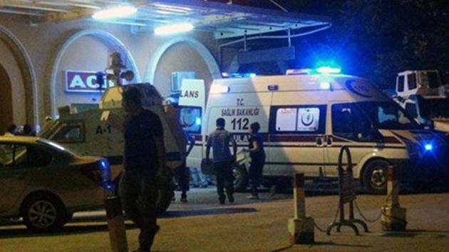 Polis aracına roketatarlı saldırı!