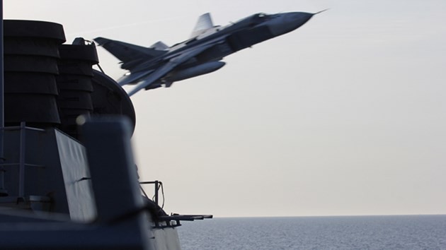 Su-24 Rus savaş uçağı-baltık denizi-abad-taciz