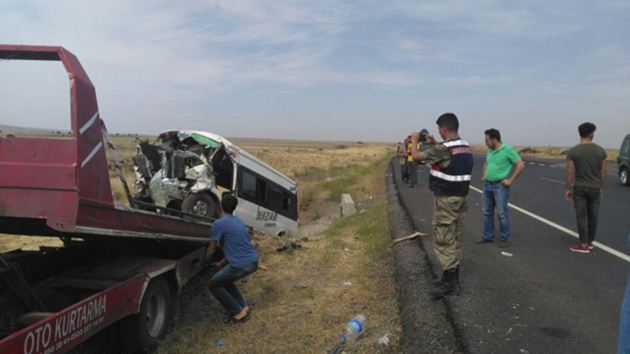 Diyarbakır-Urfa yolunda kaza: 6 ölü