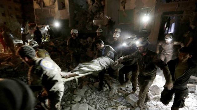 idlib-suriye-bombardıman