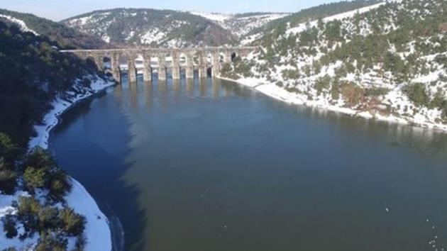 istanbul-kar yağışı-baraj