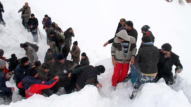 Van’da çığ faciası: 2 kişi hayatını kaybetti