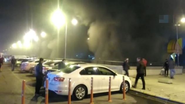 İstanbul 15 Temmuz Demokrasi Otogarı’nda yangın