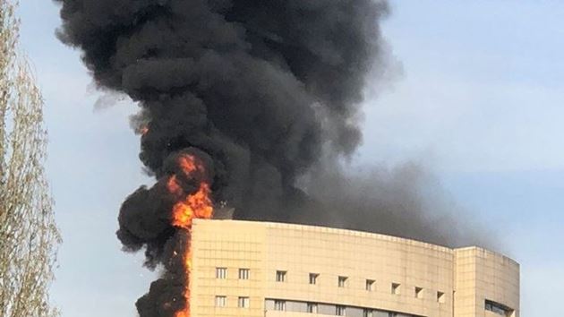 Taksim İlkyardım Hastanesi’nde yangın!