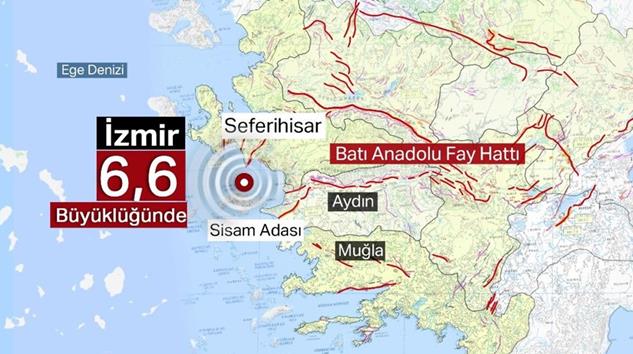 İzmir’de 6.6’lık deprem! 25 can kaybı, 831 yaralı
